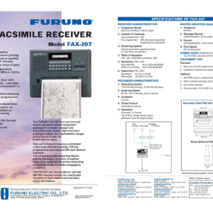 Weatherfax furuno Radio marine electronics