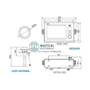 nsr navtex Radio marine electronics