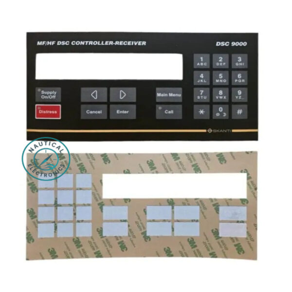 Marine navigation keypad control panel
