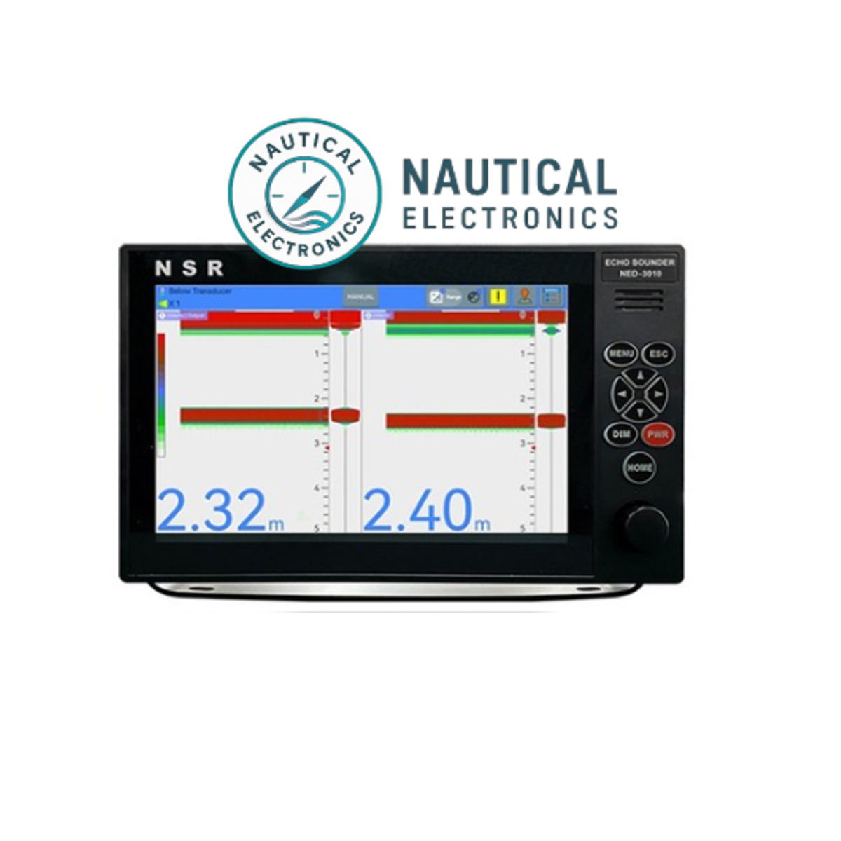 NSR NED-3010 ECHOSOUNDER NSR NED‑3010 Echo Sounder