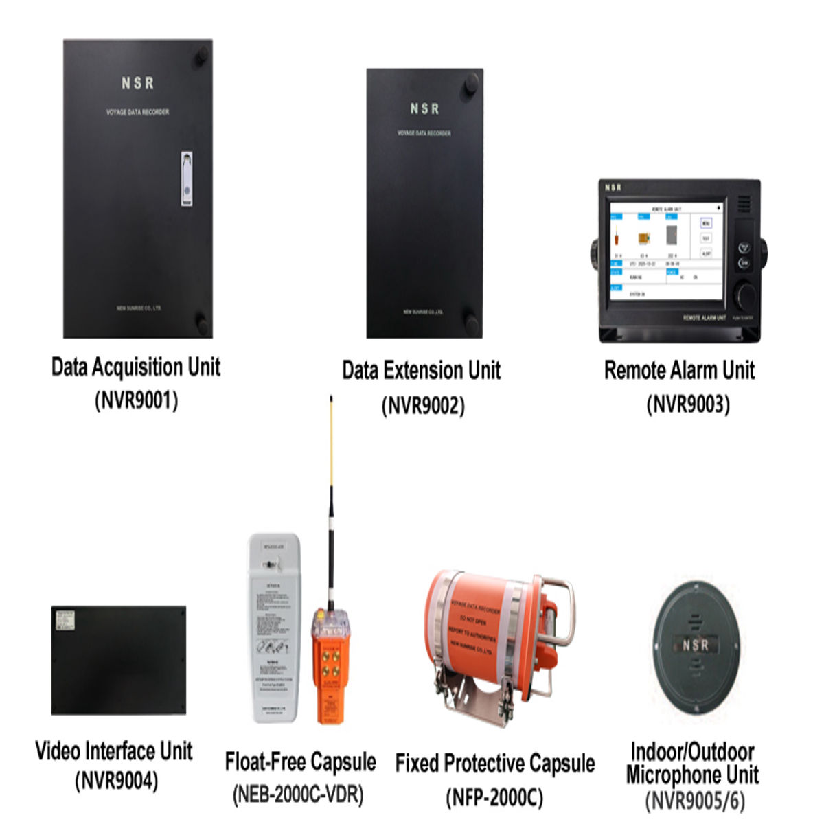 NVR-9000 VDR NSR NVR-9000 Voyage Data Recorder – reliable shipboard data recording system